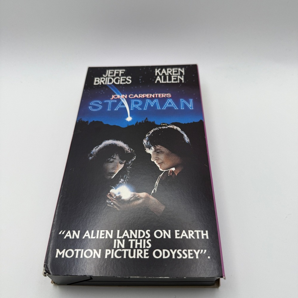 Starman VHS John Carpenter Jeff Bridges Karen Allen 1989 GoodTimes 4622 Sci-Fi - Picture 2 of 5